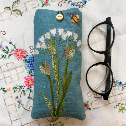 Glasses case - Yorkshire Hay Meadow Flowers